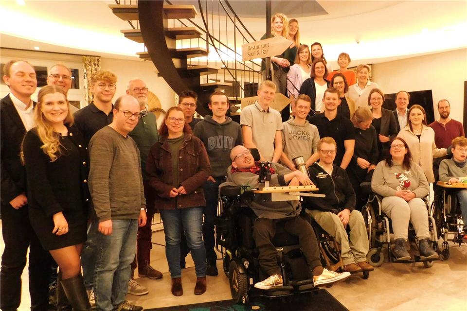 Zum Start des Inklusionsprojekts der Lebenshilfe Borken haben sich Interessierte bei „Lieb und Wert“ getroffen.