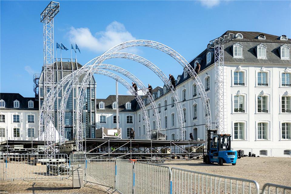 Zum Tag der Deutschen Einheit startet in Saarbrücken ein dreitägiges Bürgerfest. Laszlo Pinter/dpa