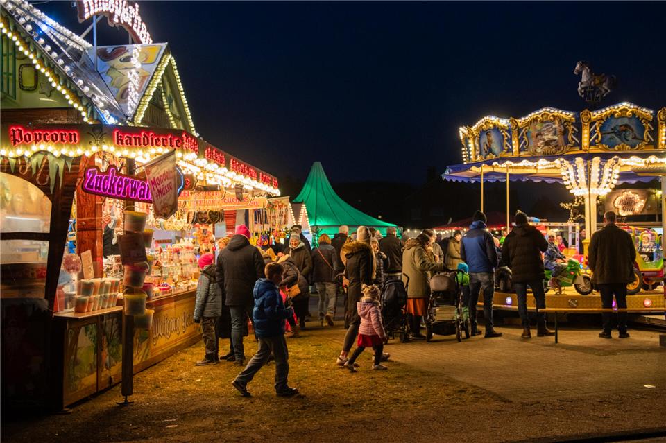 Zum zweiten Mal findet der „Winterzauber“ auf dem Schützenfestplatz in Ramsdorf statt.