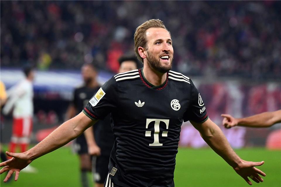 Zur Stelle, wenn es wichtig ist: Bayern-Torjäger Harry Kane.David Hammersen/dpa