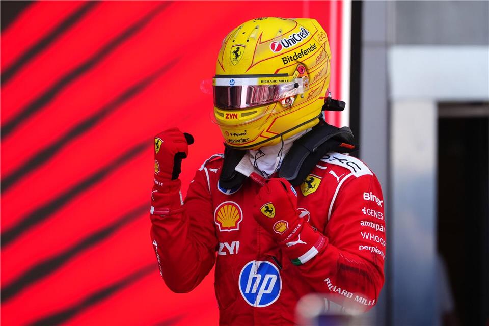Zurück an der Spitze: Lewis Hamilton hat plötzlich wieder Titelhoffnungen.David Davies/PA Wire/dpa