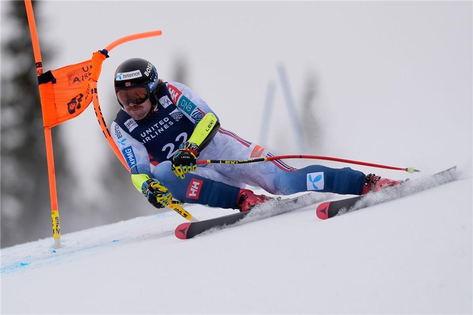 Zurück im Weltcup: Norwegens Ski-Ass Aleksander Aamodt Kilde.Robert F. Bukaty/AP/dpa