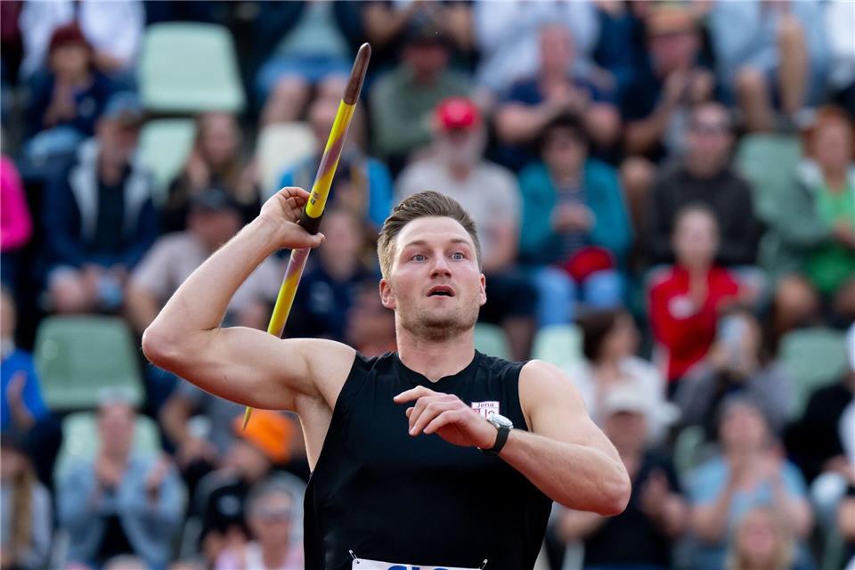 Zurück in der Diamond League: Speerwerfer Röhler. (Archivbild)Sven Hoppe/dpa
