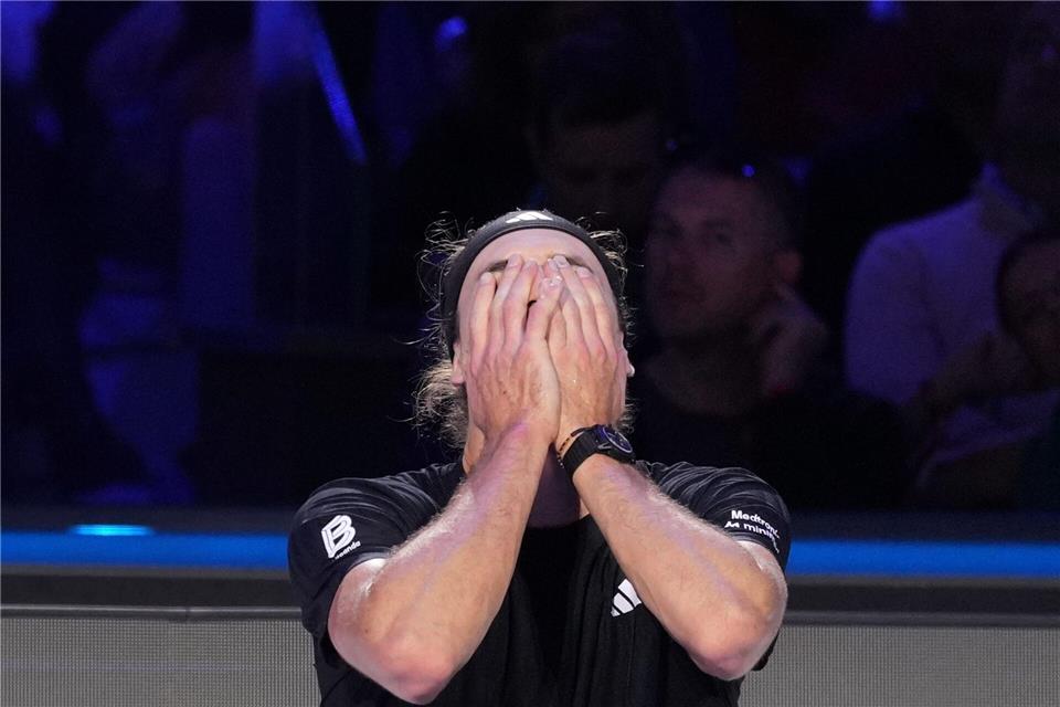 Zverev vergab im Laufe des Spiels so manche Chancen.Antonio Calanni/AP/dpa