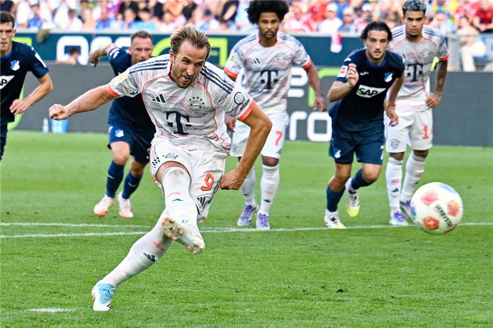 Zwei Elfer zum Dreierpack: Harry Kane schlägt wieder zuUwe Anspach/dpa