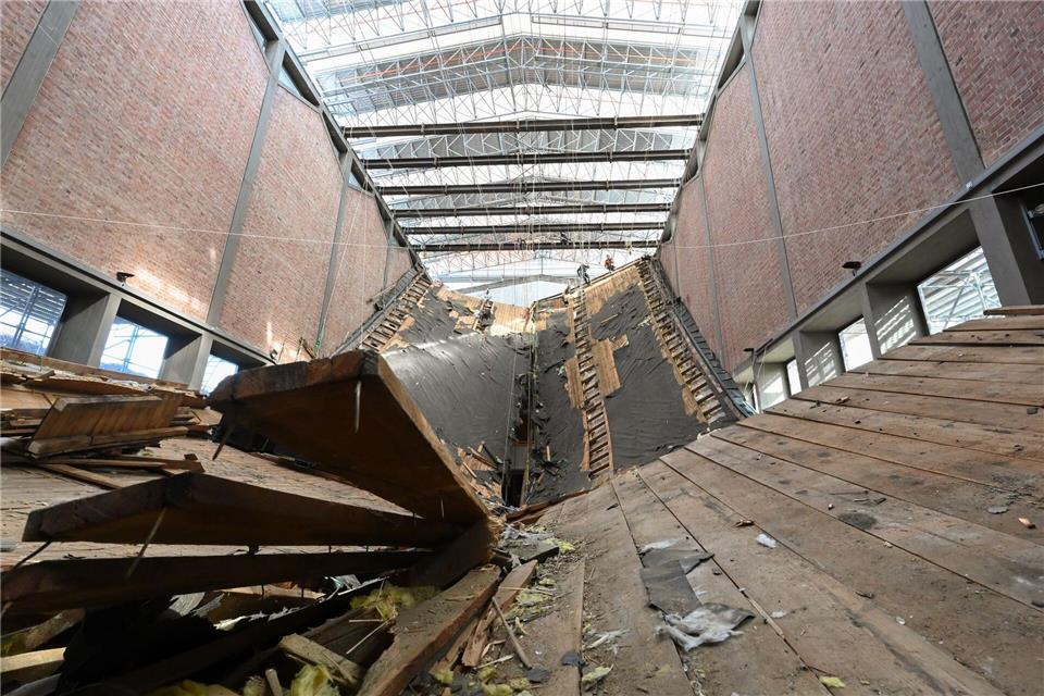 Zwei Jahre nach dem Einsturz sind die Trümmer beseitigt. (Archivbild)Uwe Zucchi/dpa