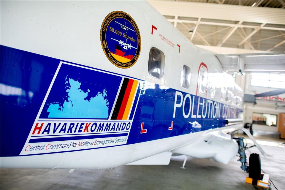 Zwei Spezialflugzeuge dienen der Überwachung in Nord- und Ostsee. (Archivbild)Hauke-Christian Dittrich/dpa