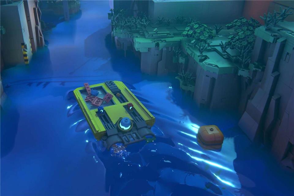 Zwei Steine, ein Abenteuer: „Lego Voyagers“ lässt sich nur kooperativ zu zweit erleben.Light Brick Studio/Annapurna Interactive/dpa-tmn