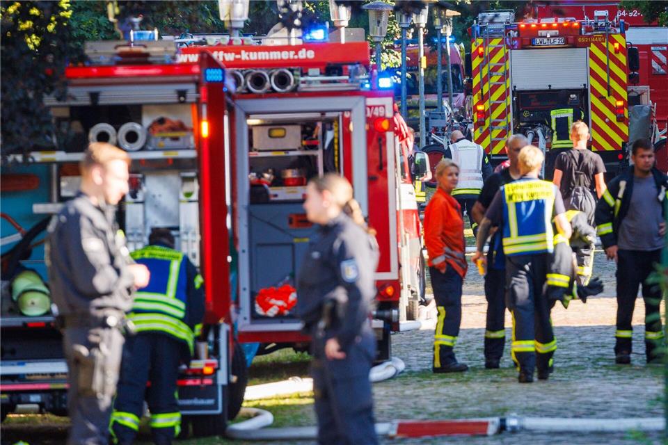 Zwei Tote bei Brand im LUP Klinikum in LudwigslustJens Büttner/dpa