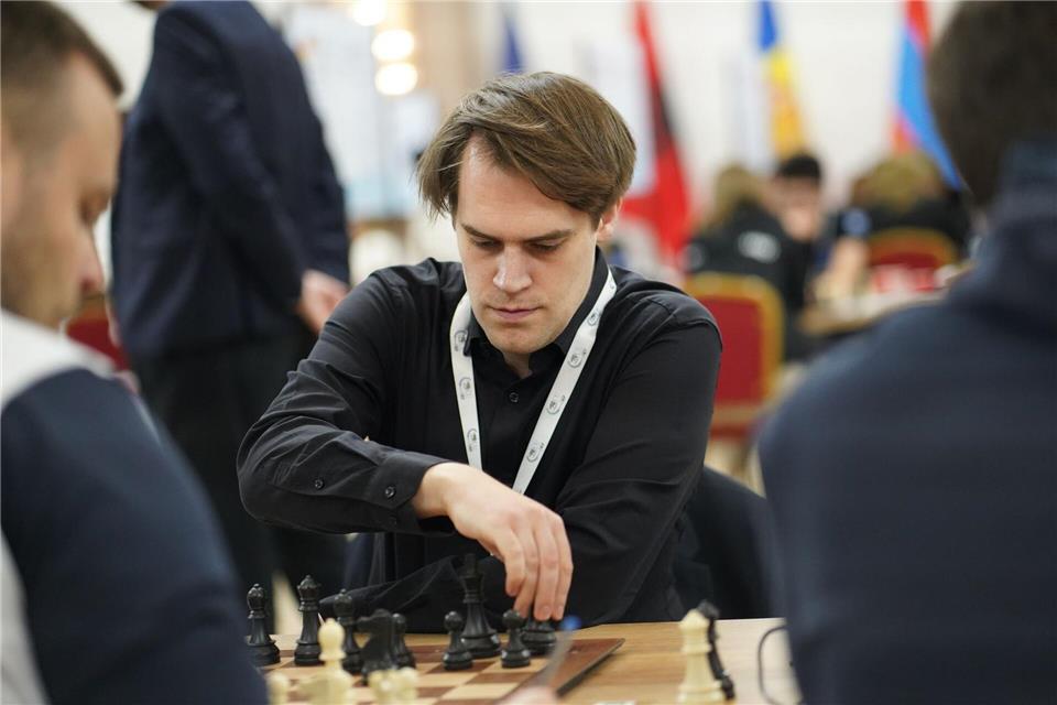 Zweimaliger Schach-Europameister: Matthias Blübaum. (Archivbild)Finn Engesser/Deutscher Schachbund/dpa