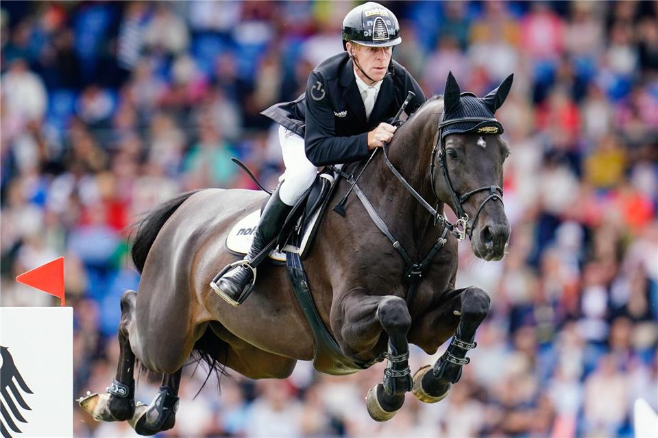 Zweiter mit dem Team beim Supercup-Finale in Prag: Marcus Ehning auf Coolio.