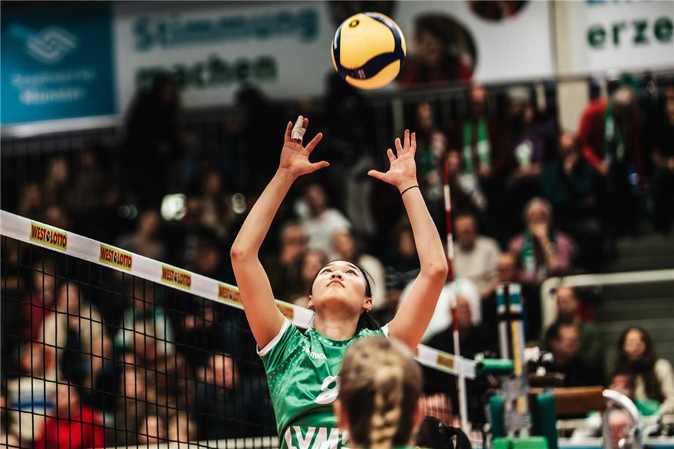 Zwischen 2016 und 2022 spielte Yina Liu bereits für die Skurios Volleys. Nun kommt die 28-Jährige erstligagestählt wieder zurück.
