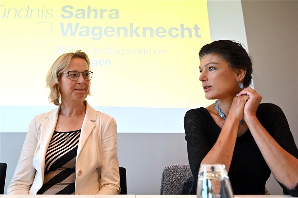 Zwischen dem Landesverband Thüringen und der Bundesspitze schwelt seit längerem ein Konflikt. (Archivbild)Martin Schutt/dpa