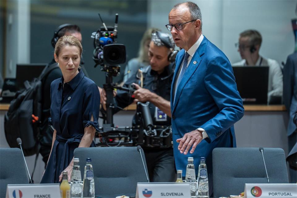 Zwischen der Bundesregierung von Kanzler Friedrich Merz und der EU-Außenbeauftragten Kaja Kallas gab es bereits häufiger Differenzen - unter anderem wegen der Israel-Politik. (Archivbild)Michael Kappeler/dpa